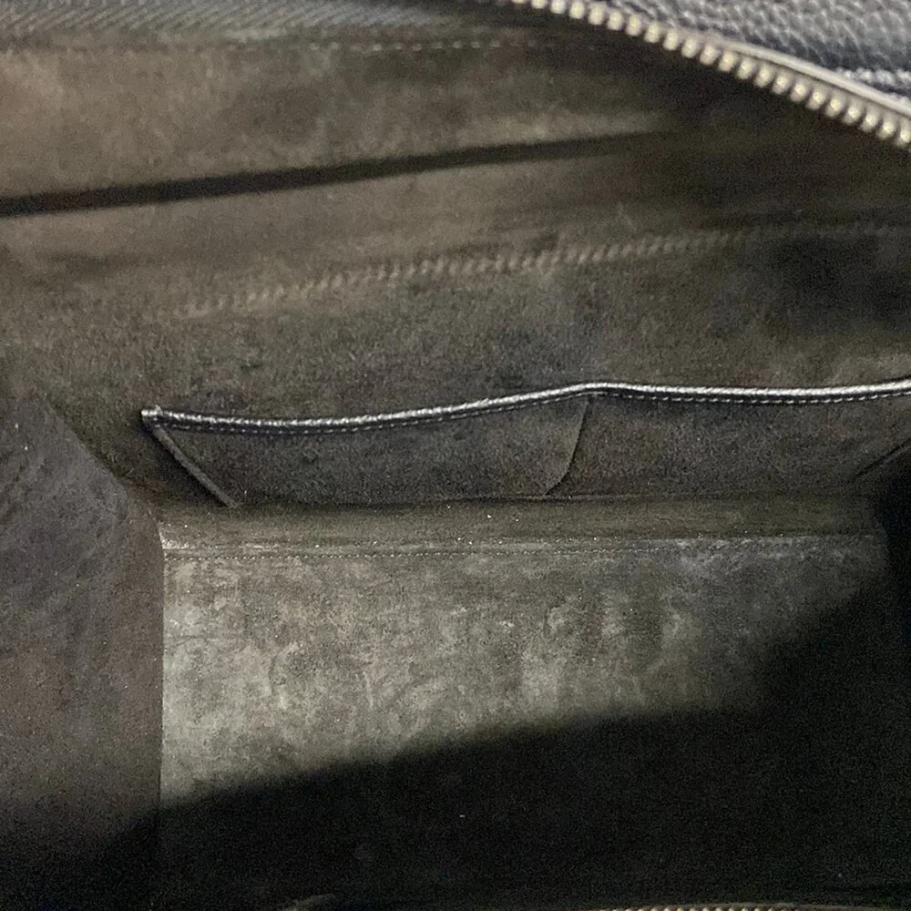 Celine Luggage Micro Shopper Handbag